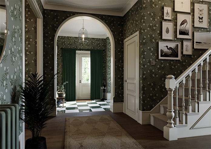 Kent, Green - Made to Measure Curtains - Image 7